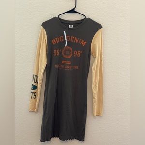 Nwt BDG denim rugby dress M